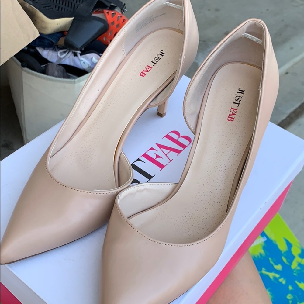 Dressy Nude heels
